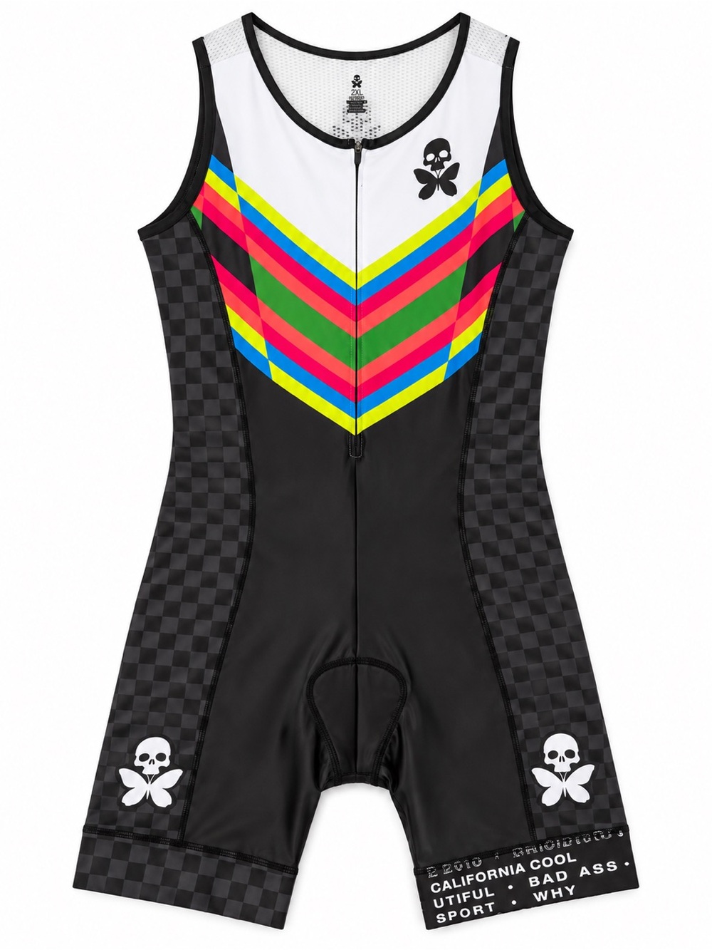 Women XL Betty Designs Triathlon Cycling 0018 One Piece Skinsuit Trisuit XXL
